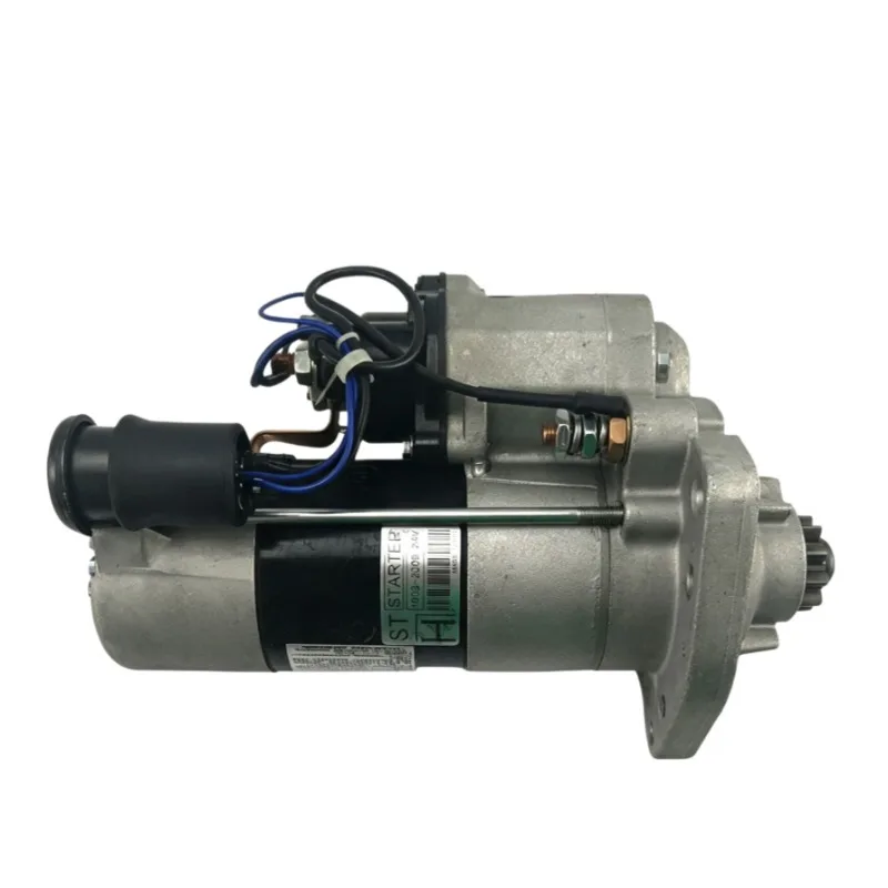 1pc 24V 10T Starter Motor 4995641 Engine Parts for Caterpillar Excavator 320D 323D C6.6 Engine Heavy Duty Replacement