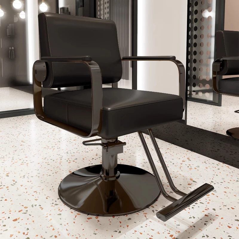 

Modern Simple Barber Chair Barbershop Professional Beauty Hair Salon Chairs Luxury Design Poltrona Da Barbiere Salon Furniture