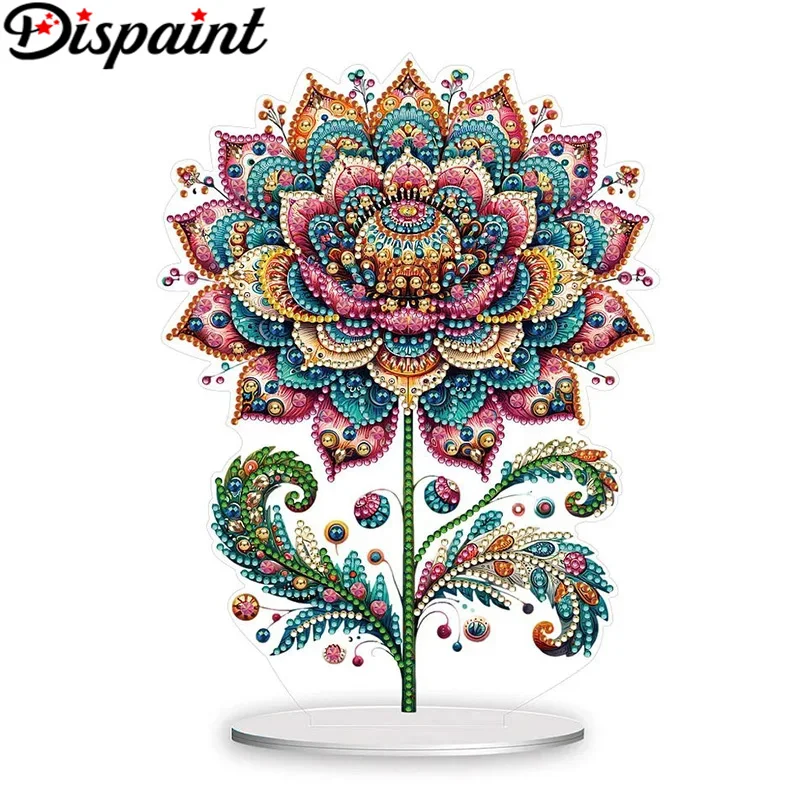 

Dispaint алмазная живопись специальной формы дрель 5D DIY настольный орнамент цветочная вышивка горный хрусталь вышивка крестиком домашний декор столешницы