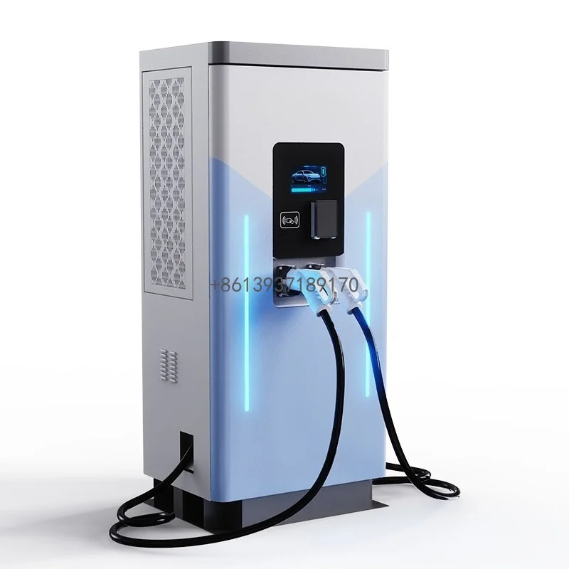 All-in-One Dual-Gun DC Charging Pile 120kW-160kW with CCS2/GB/T Connectors OEM Support