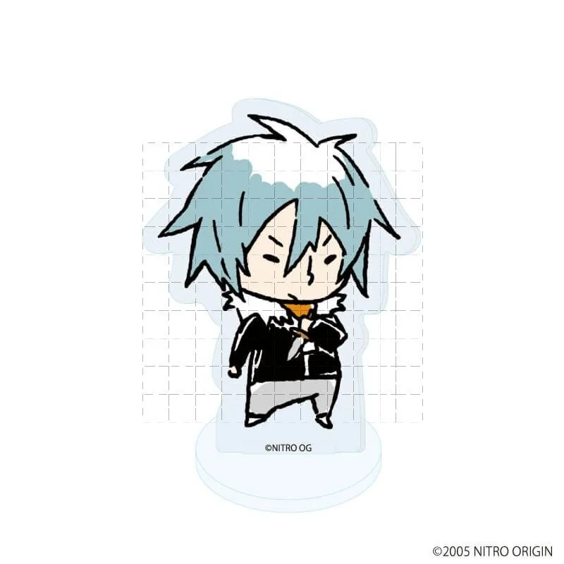 Game Togainu No Chi 10CM Akira Acrylic Standing Keychains Tabletop Decorations Souvenir Accessories Goods Collection