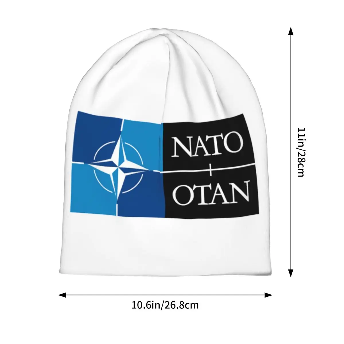 NATO NATO 유니섹스 성인 비니 모자 뜨개질 보닛 모자 따뜻한 패션 가을 겨울 야외 스컬리 모자