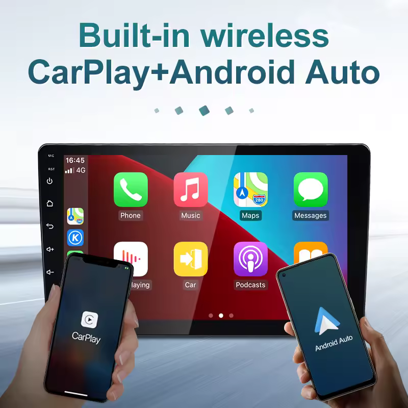 1DIN 안드로이드 시스템 설치 예시