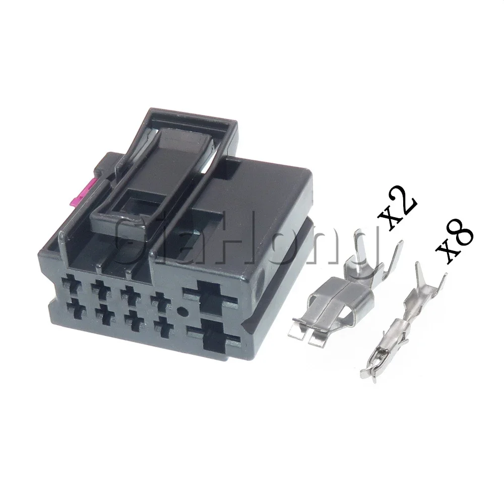 1 Set 10 Ways Composite Connector 8Z0972701 Auto Oil Pump Controller Plug Car Socket AC Assembly For VW