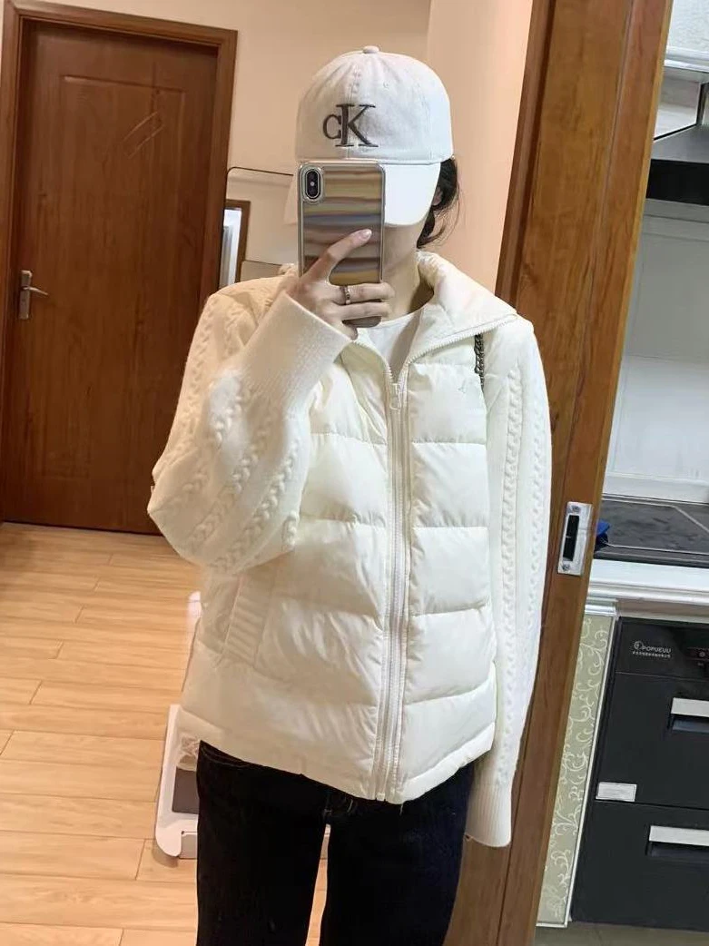 

Женские осенние пуховики-парки с асимметричным низом, разной длины, с нестандартным краем и неровным подолом