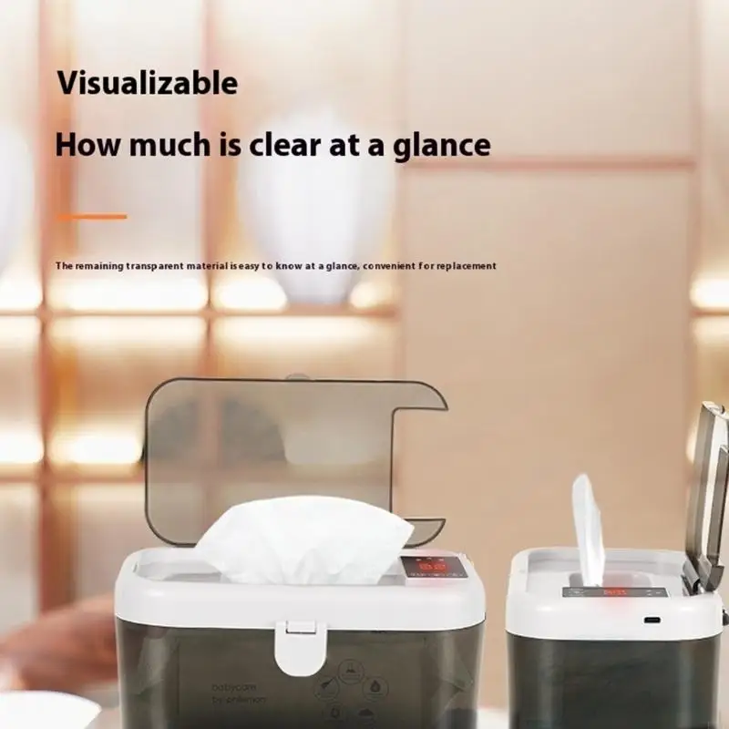 L38E Portable USB Baby Wipes Heating Device Safe PP Construction for Travel Use