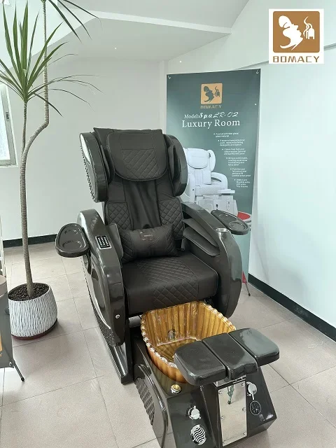 Electric throne and luxury waiting room furniture salon synthetic leather nail cheap portable australia pedicure spa chairs