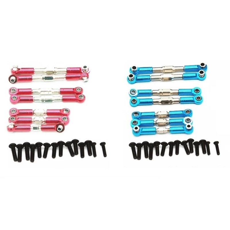 For BG1506 BG1507 BG1508 BG1513 BG1518 Metal Pull Rod Link Rod Tie Rod Upgrade Accessories 1/12 RC Car Parts