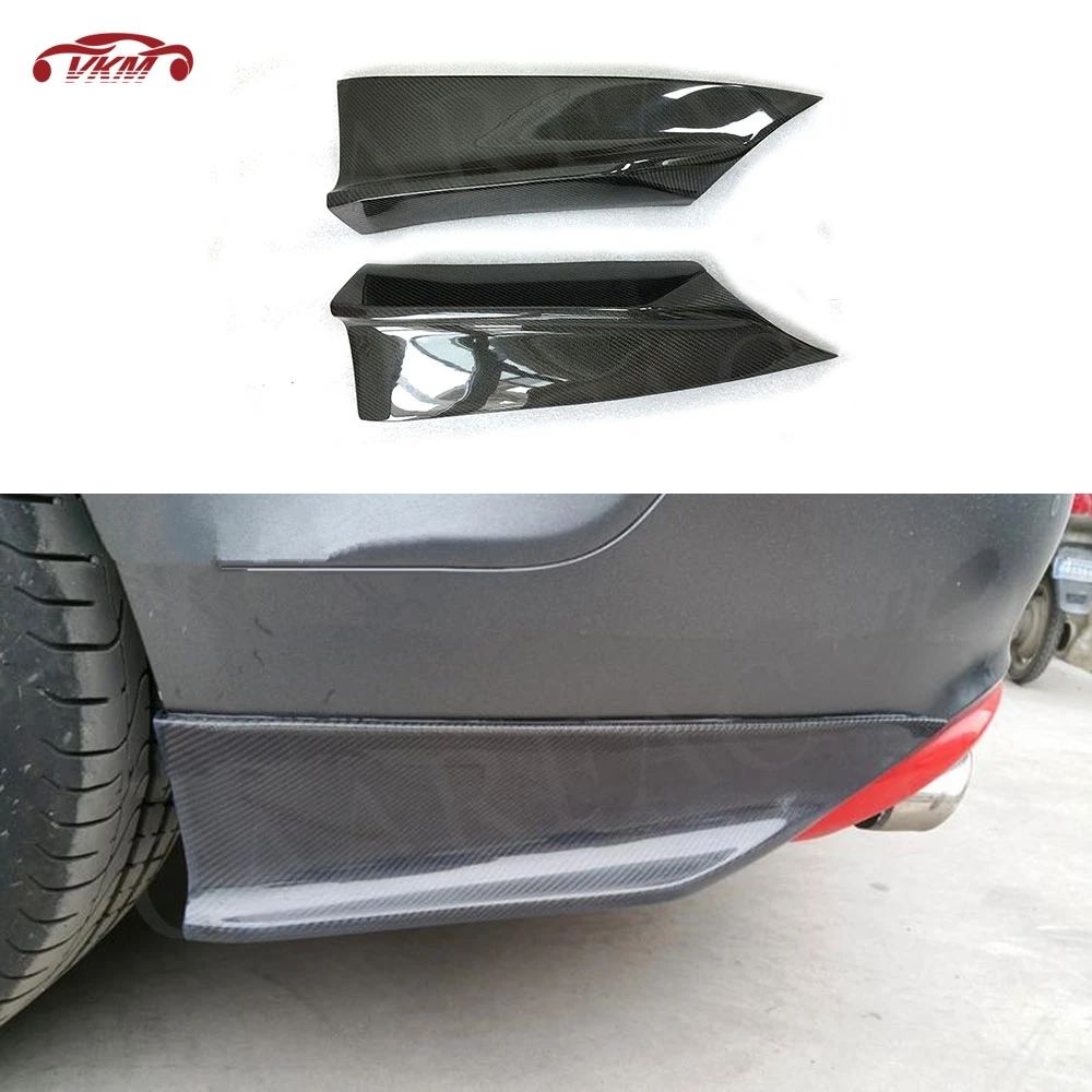 

Carbon Fiber Rear Bumper Lip Side Splitters Aprons Spoiler For Audi A7 S7 RS7 2013-2016 FRP Car Styling Body Kits