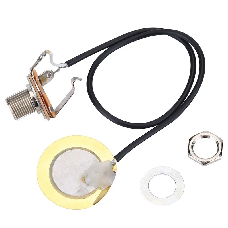 6Pack X(Acoustic Guitar Transducer Pre-Wired Amplifier Piezo Jack Pickup Accessory