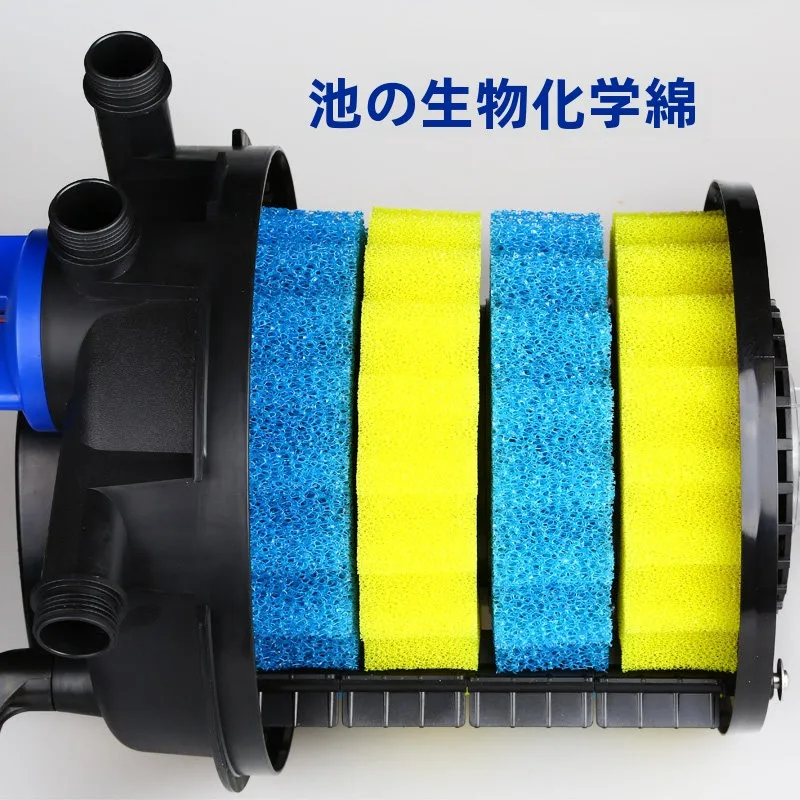 生化学コットンフィルター-魚池水槽フィルターバケット対応-環境に優しいペット水ろ過材