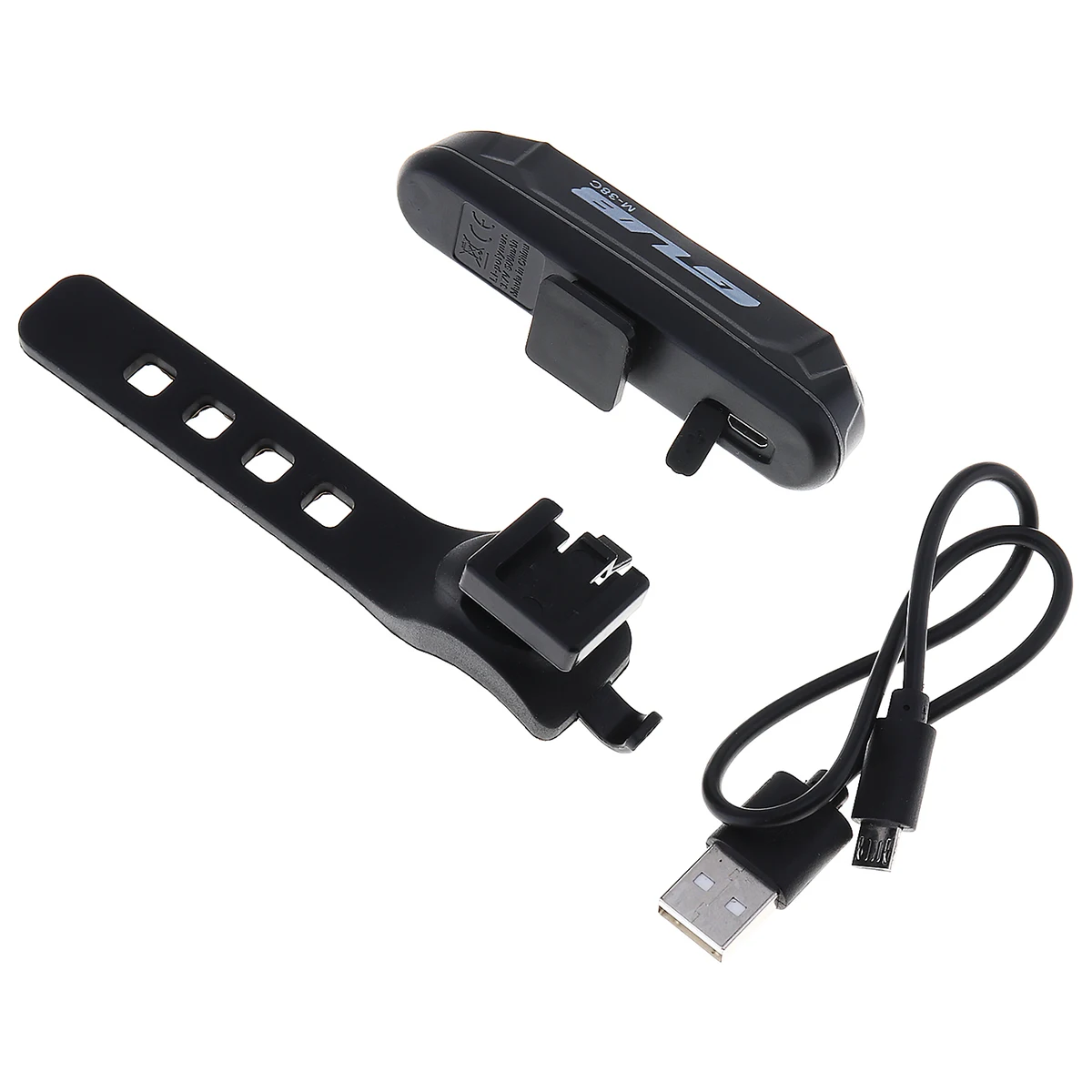 USB Rechargeable LED Bike Taillight USB Charging   Blue Green Red Light Bicycle Lamp Torches  for MTB / Road Riding