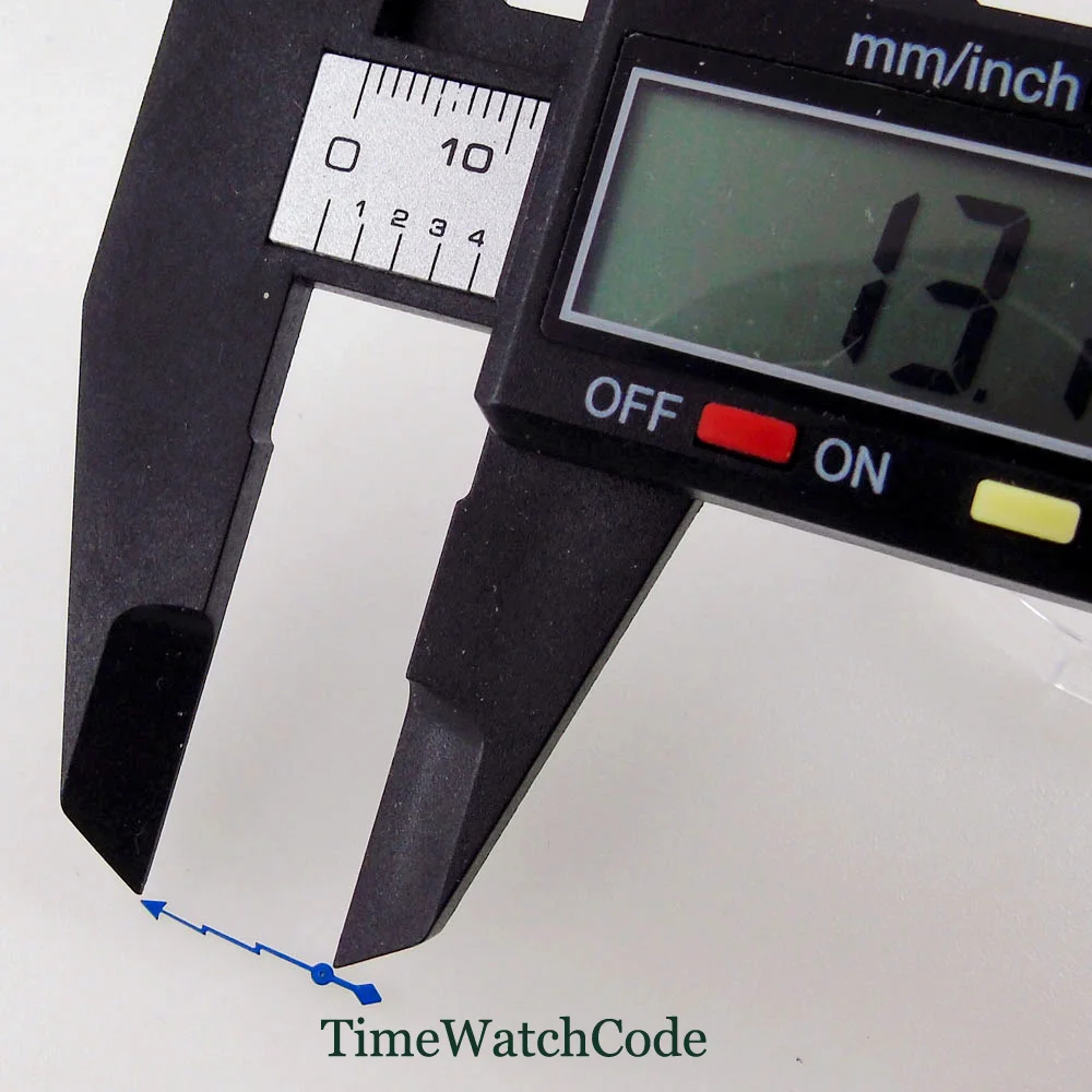 Watch Hands Fit NH35A NH36A 4R36 7S36 7002 7009 Movement 13mm Lightning Seconds Hands Black Blue Red Orange Yellow Black Green