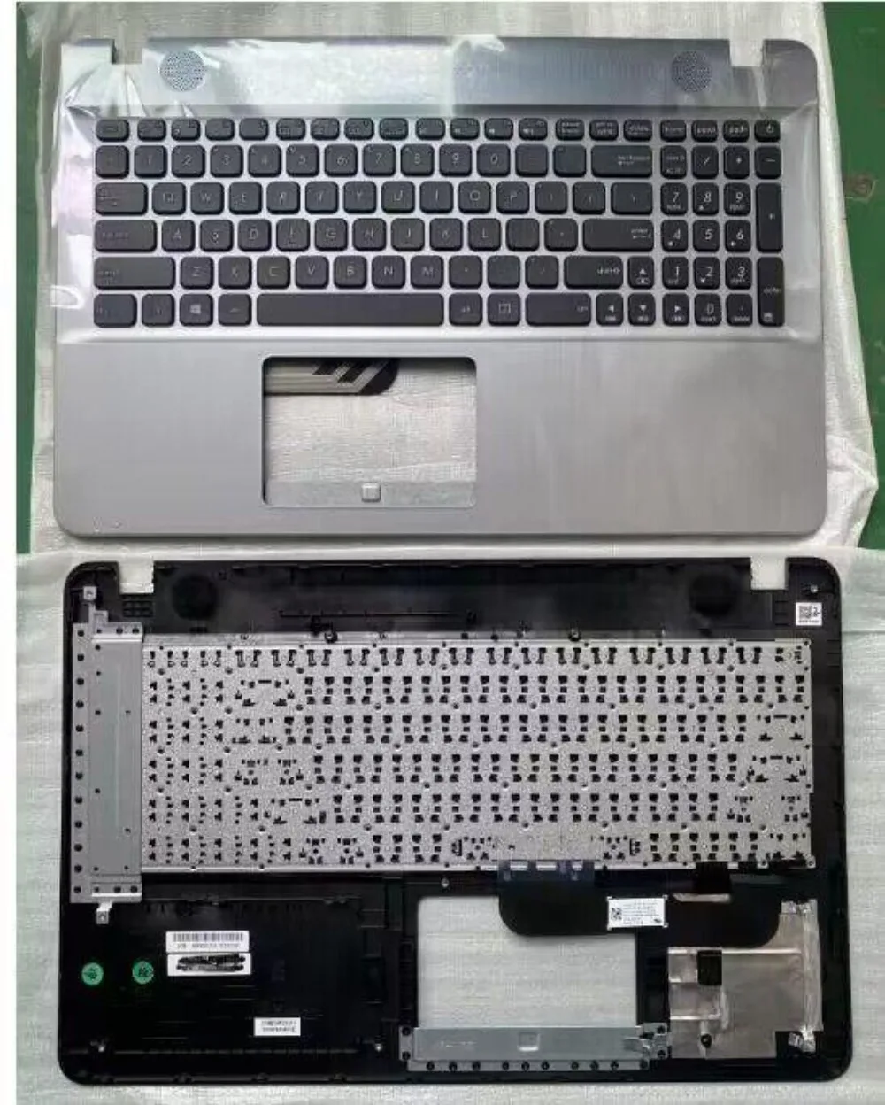 

Для ноутбука ASUS X541 X541UV: верхняя крышка корпуса (C-крышка), палмрест, клавиатура