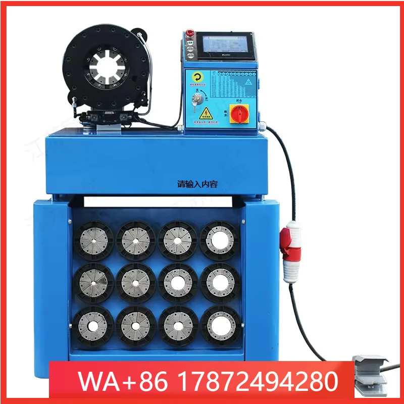 P32 CNC Horizontal Hydraulic Oil Pipe Locking Pipe Pressing Machine Steel Pipe Shrinking Machine Withholding Machine