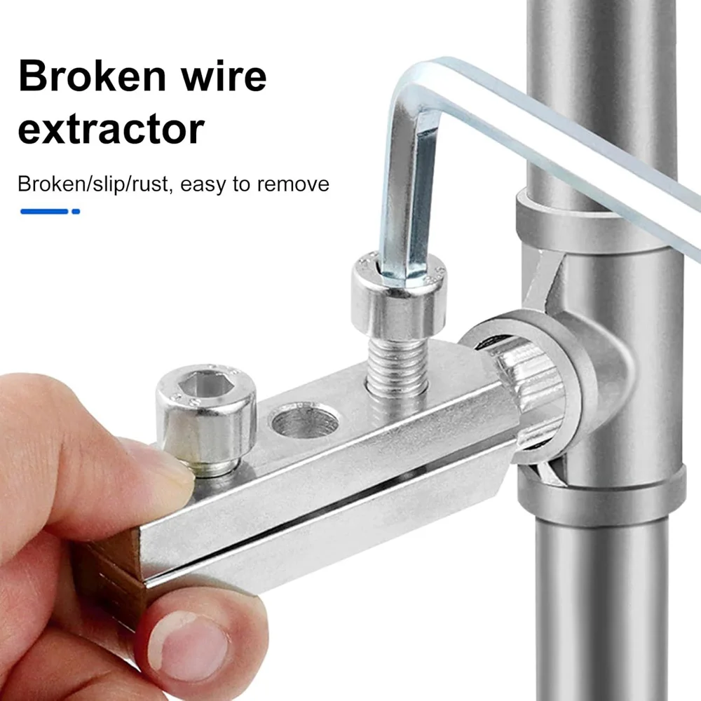Broken wire extractor Threading Tool Angle Valve Repair Tool Extractor Plumbing Tool Water pipe maintenance Tools Faucet Remover view 4
