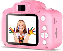 Fotocamera per bambini impermeabile 1080P HD schermo Cartoon Camera Video Toy 8 milioni di Pixel Kids Cute Camera Outdoor Photography Toy