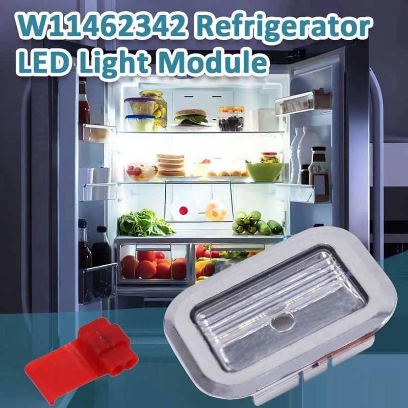LICE-5Pc W 11462342   وحدة إضاءة LED للثلاجة لاستبدال AP 6989197   PS 16218086   ث 10908166   ث 10607479   ث 10843339