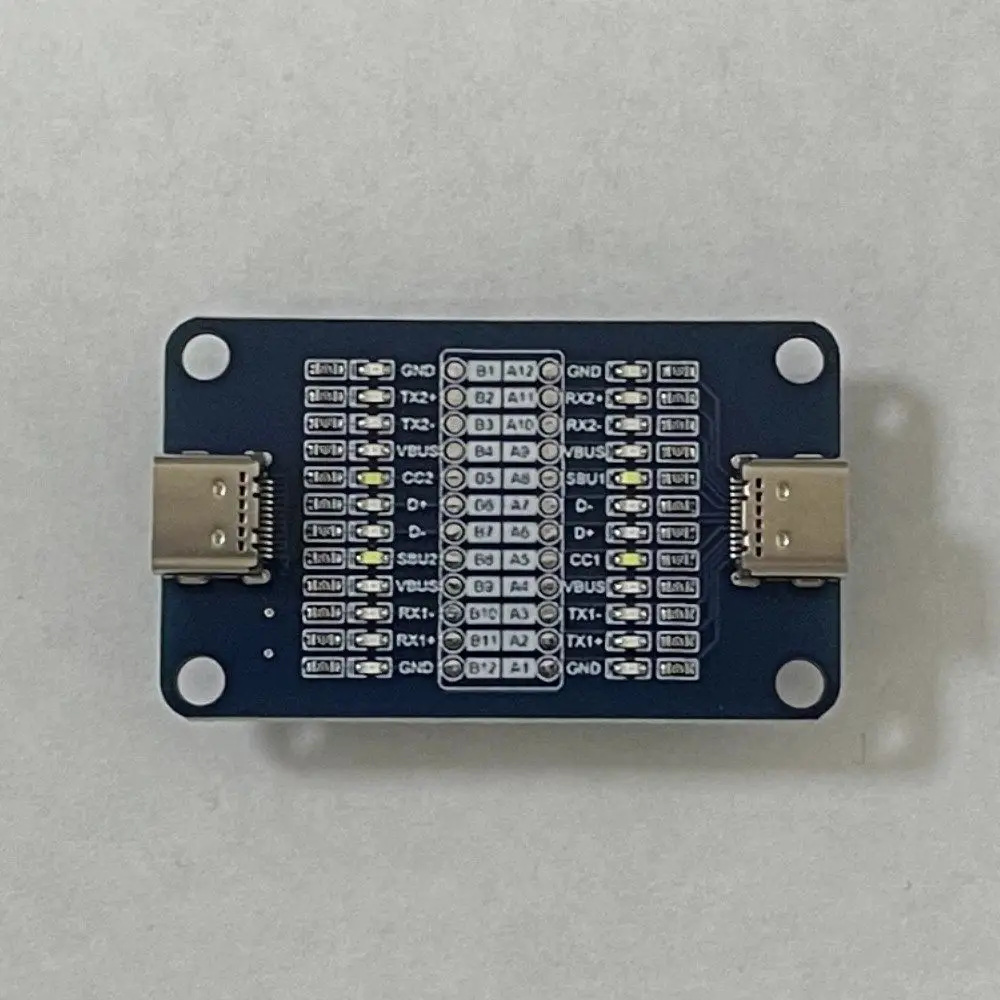 Type C to Type C Cable Tester Module Collector Dual Head TYPE-C Fast Charging Cable Tester Module