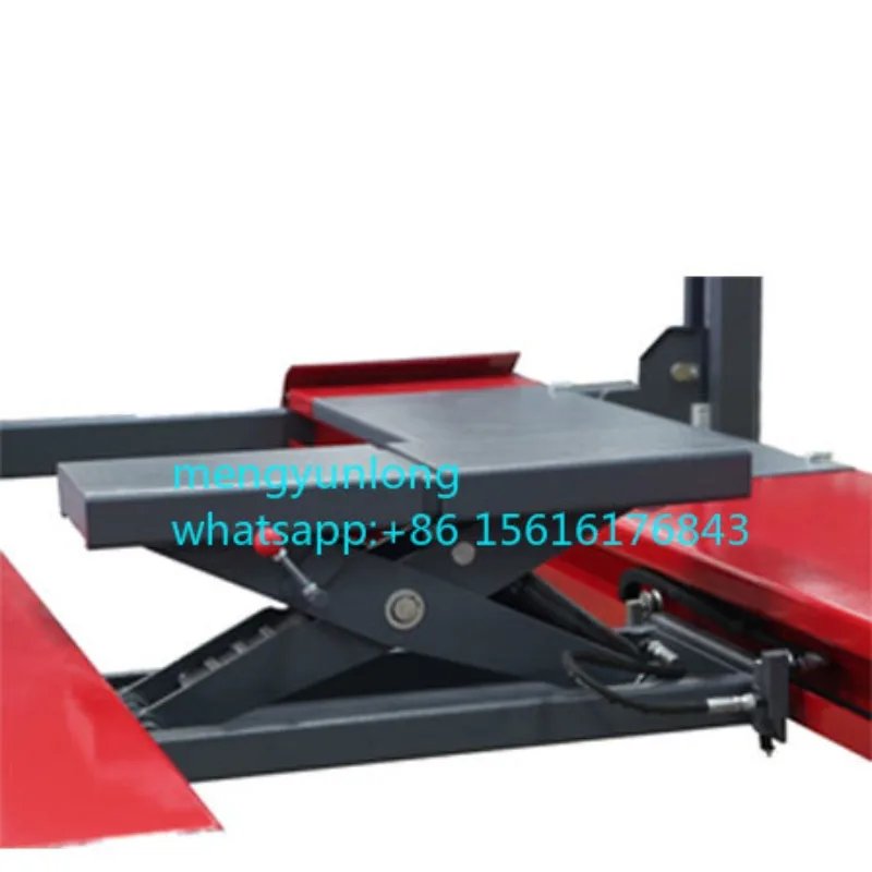 

Secondary lift jack for four-column lift, optional accessory for automotive lift, optional pulley jack