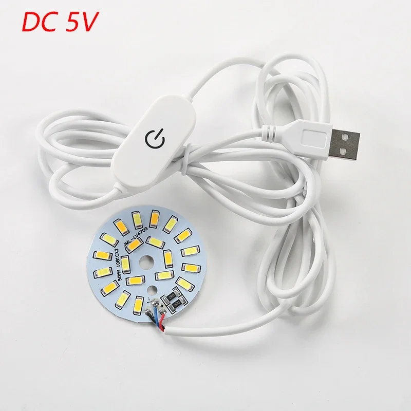 Wejście DC5V LED światła Online dotykowy przełącznik ściemniania kontroler z 1 metr lub 2 metrów linii 10W 3 zmiana kolorów tablica świetlna 50MM.