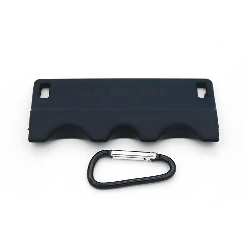 

Портативная резиновая стойка для бильярдного кия с 3 отверстиями для кия для снукера в бассейне