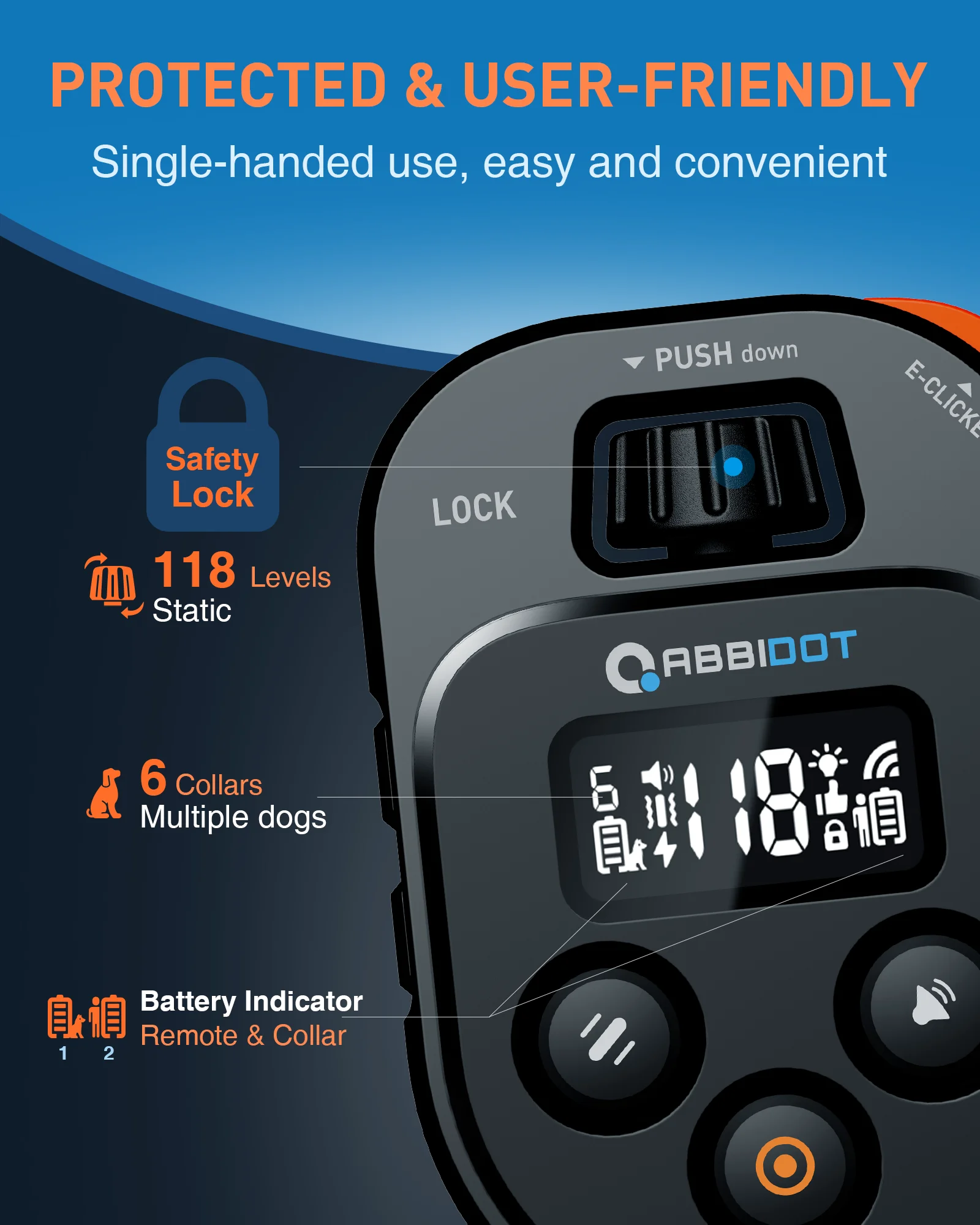 طوق تدريب الكلاب ABBIDOT T60 2 - مراجعة Training Clicker Dog وسعره
