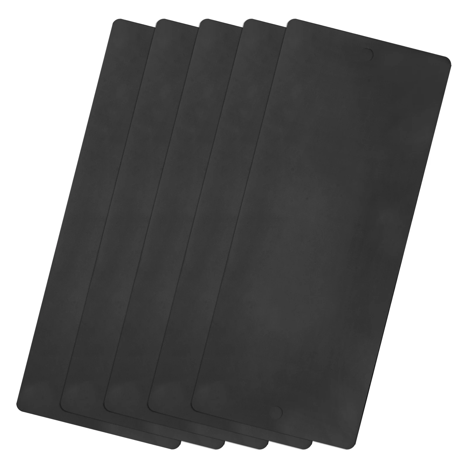 

5-35pcs Stainless Steel Blank Tags 80x40mm 100x50mm 60x40mm Rectangle Engraving Blanks Card for Machine Nameplate DIY Label Tag