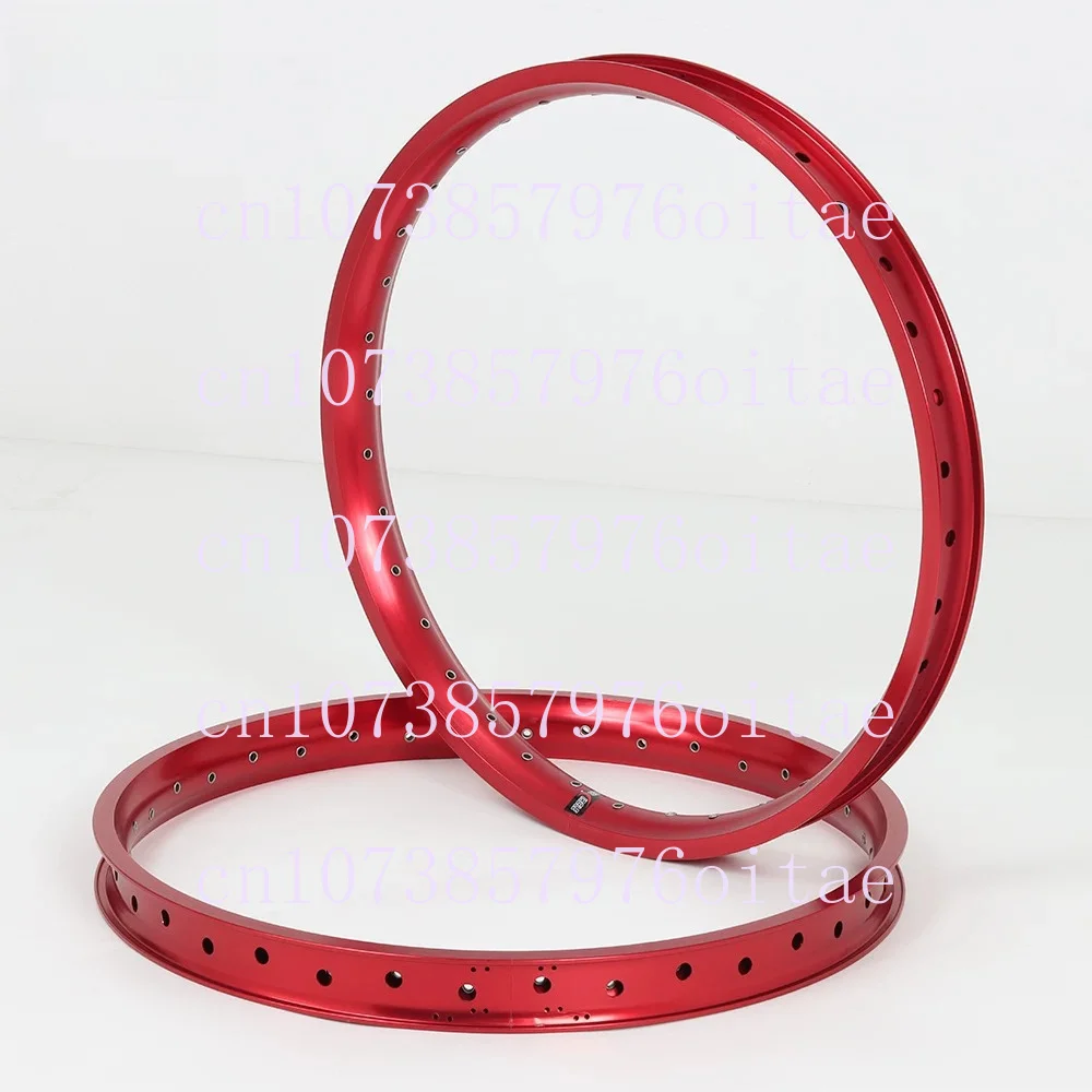 Red Gold E Bike Rim 20X3.0 24X3.0 26X3.0 Double Layer 36 Hole Heavy Duty