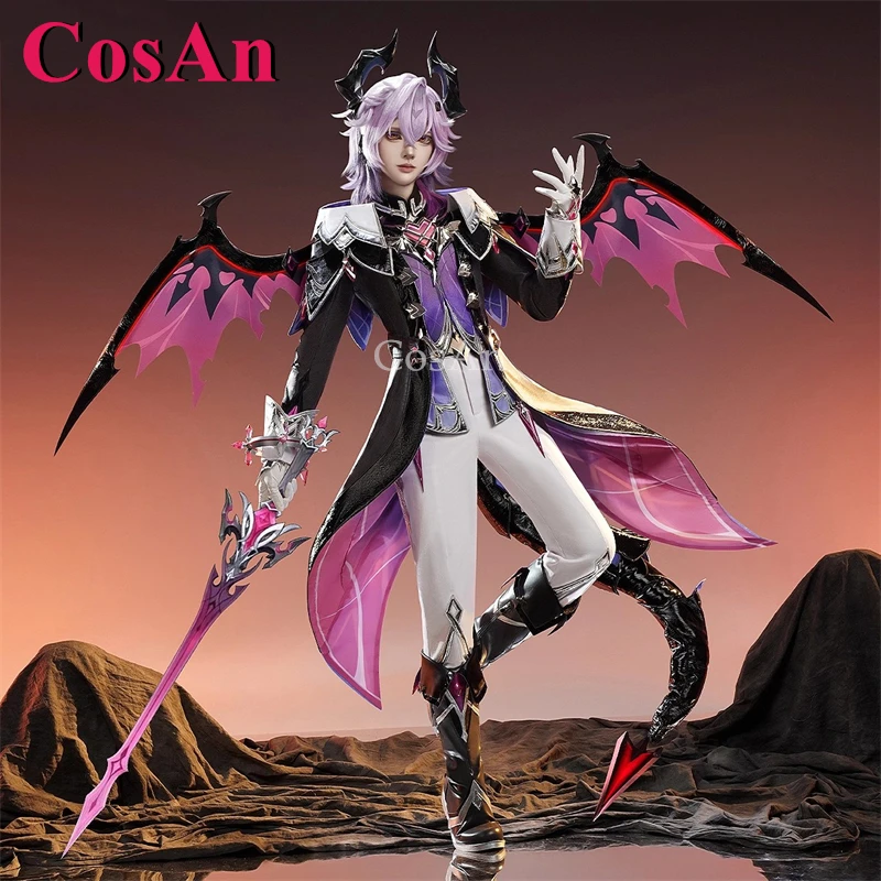 CosAn Game Genshin Impact Durin Cosplay Costumes Fashion Handsome Combat Uniforms Full Set Halloween Party Role Play Clothing
