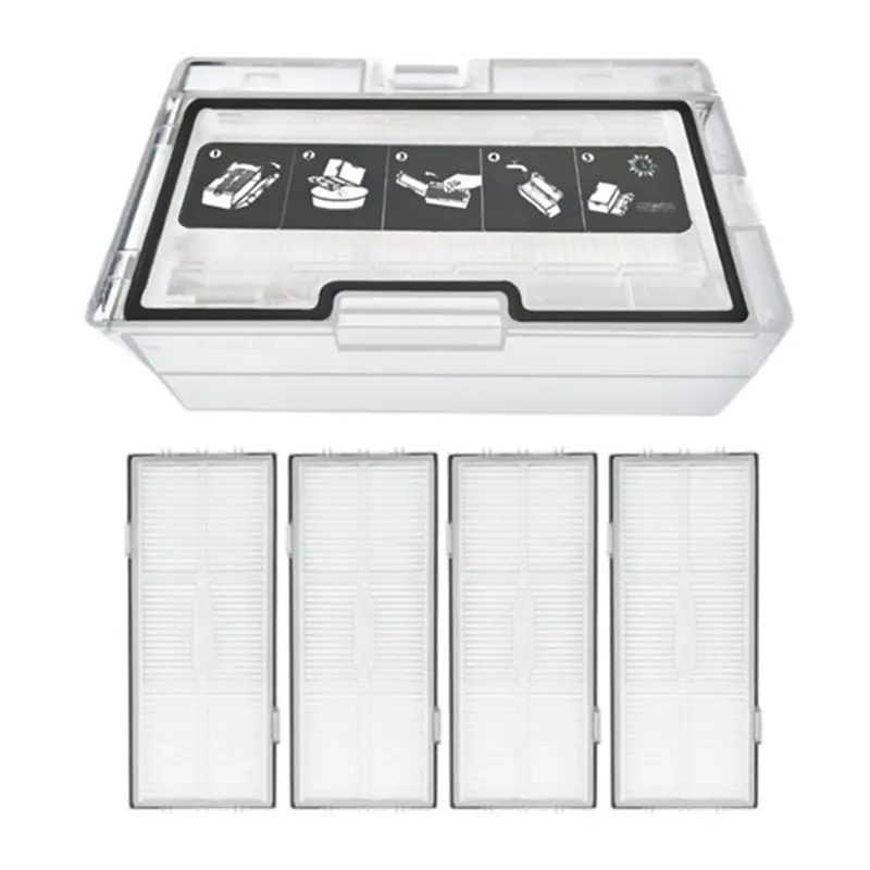 A67P-For Roborock S8 Pro Ultra S8 S8+ Accessories Filter Dust Box Robot Vacuum Cleaner Spare Parts