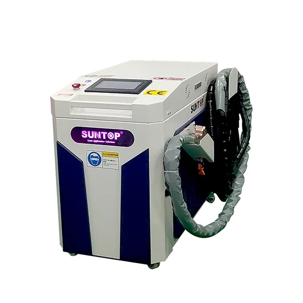 Portable CW 3000W Fiber Laser Cleaning Machine For Metal Rust And Weld Cleaning 2024 New Product 300*300mm Cleaning Width