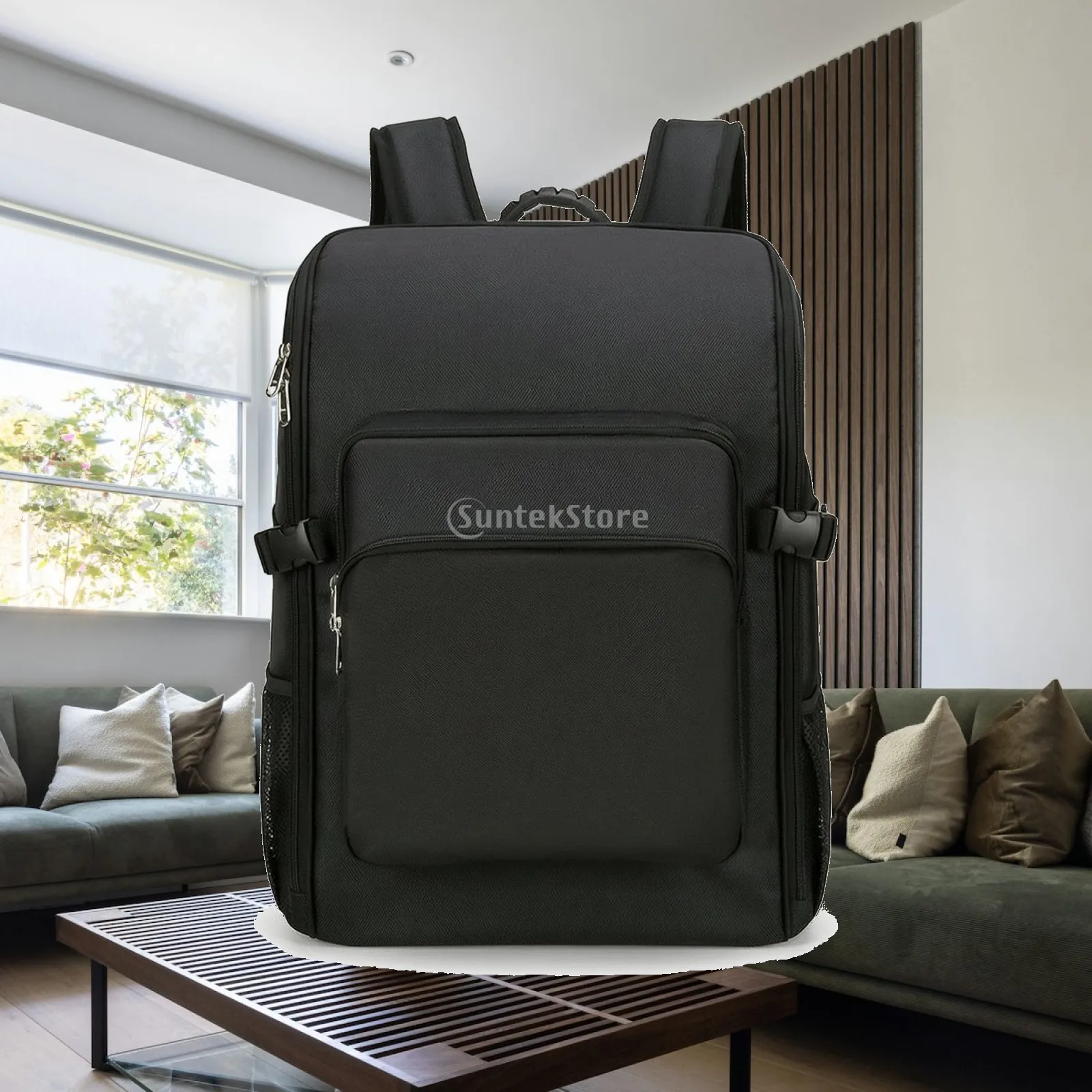 Versatile Housekeeping Cleaning Backpack with Padded Straps and Smart Storage for Professional Janitorial Supplies on the Go