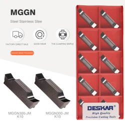 DESKAR100 % originale MGGN150 MGGN200 MGGN250 MGGN300 MGGN400 JM MGGN500 JM K10 lama in metallo duro lama scanalata di alta qualità