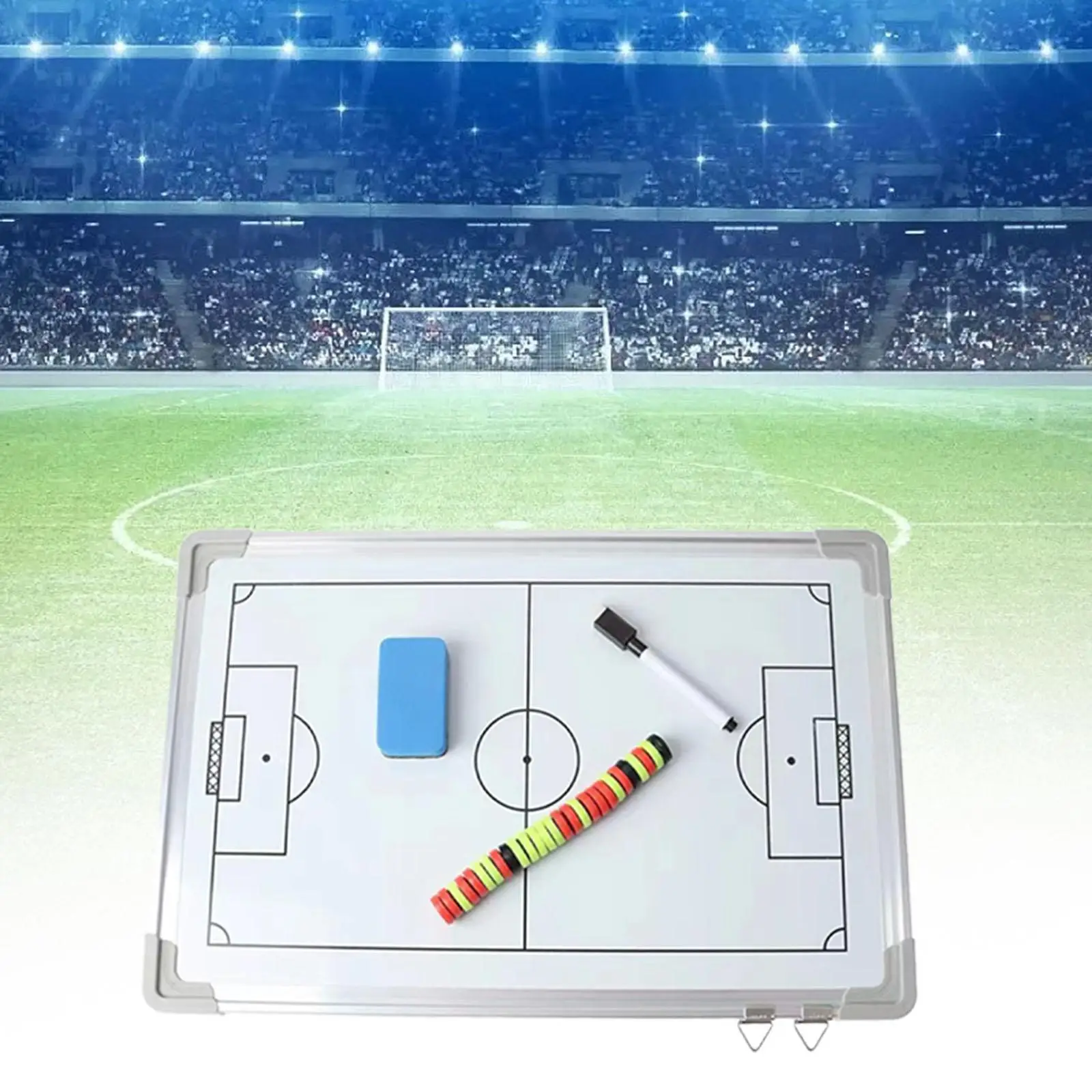 Football Coaching Board Strategy Board Aluminum Alloy Soccer Coaching Board