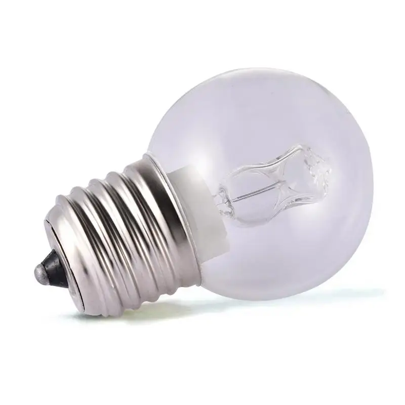 In-stock E27 40W 220V Warm White Oven Cooker Bulb Lamp Heat Resistant Light 500 Celsius Tungsten Light For Household Supplies