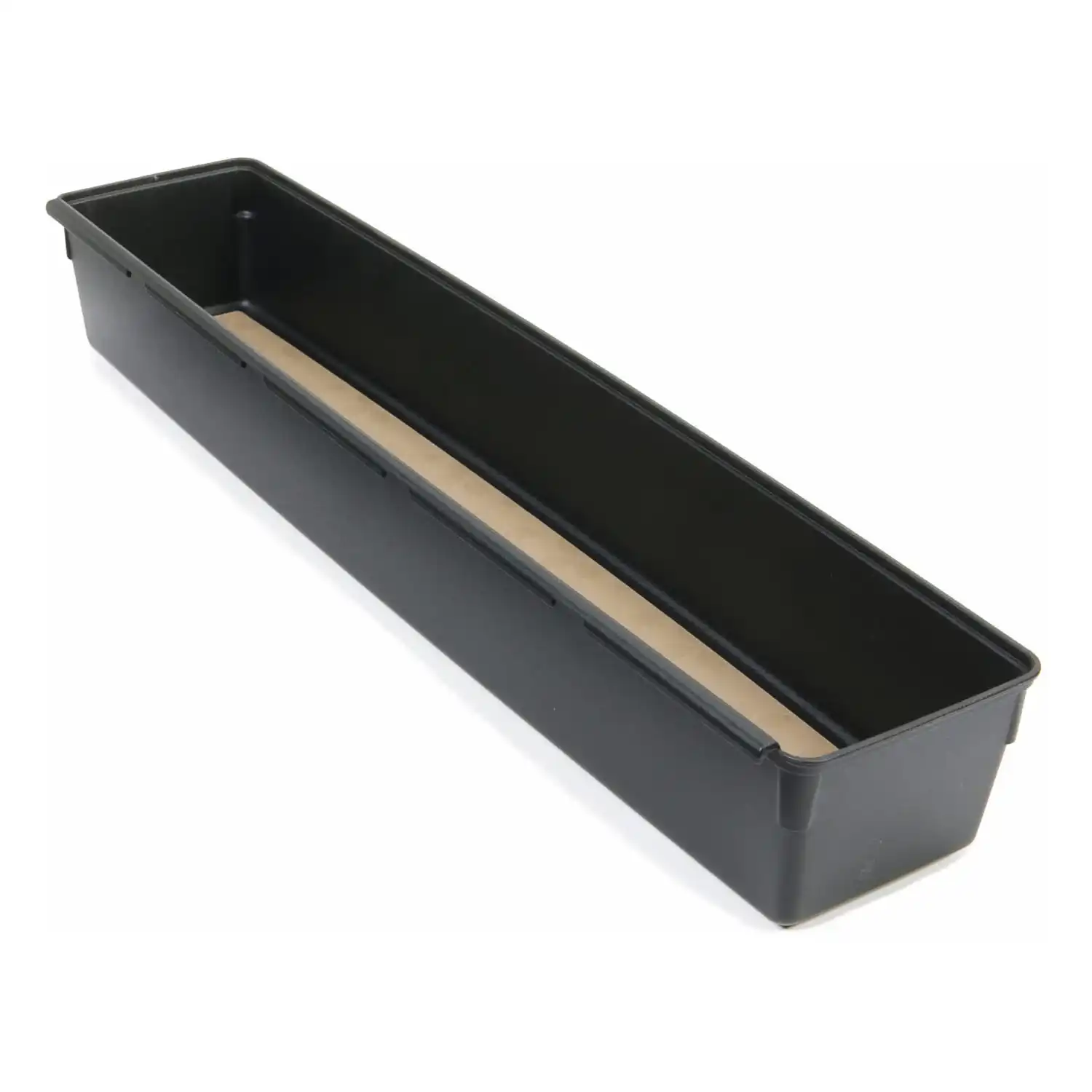 

Black Drawer Divider, 3' x 15', Compact Storage Solution