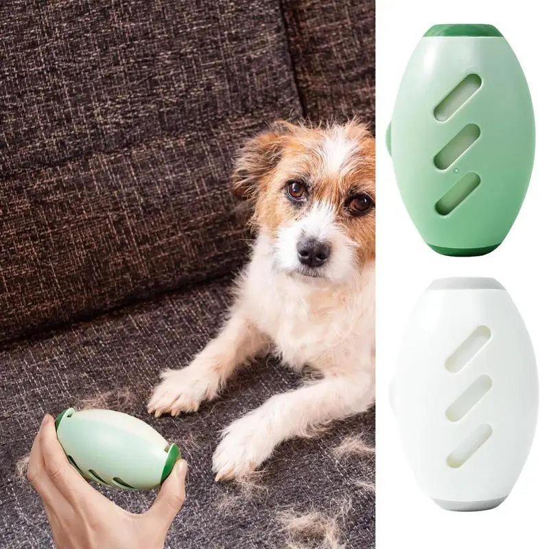 Mini Lint Roller For Pet Hair Ball Shape portable Roller Brush Multi-Surface Removal Tool Reusable Cat And Dog Hair Remover