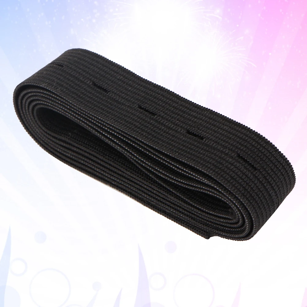 

Elastic Band Pants Rope Thick Waistband Cable Straps Latex Cord Adjustable Pregnant Pants Rope Button Clips Sewing