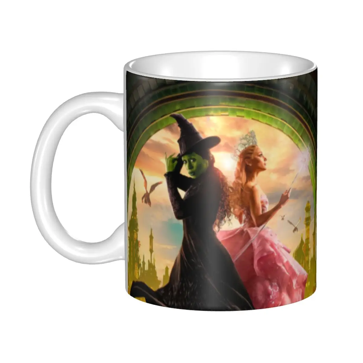 Custom Customized Wickeds Musical Movie Mug DIY Ceramic Milk Tea Coffee Cup