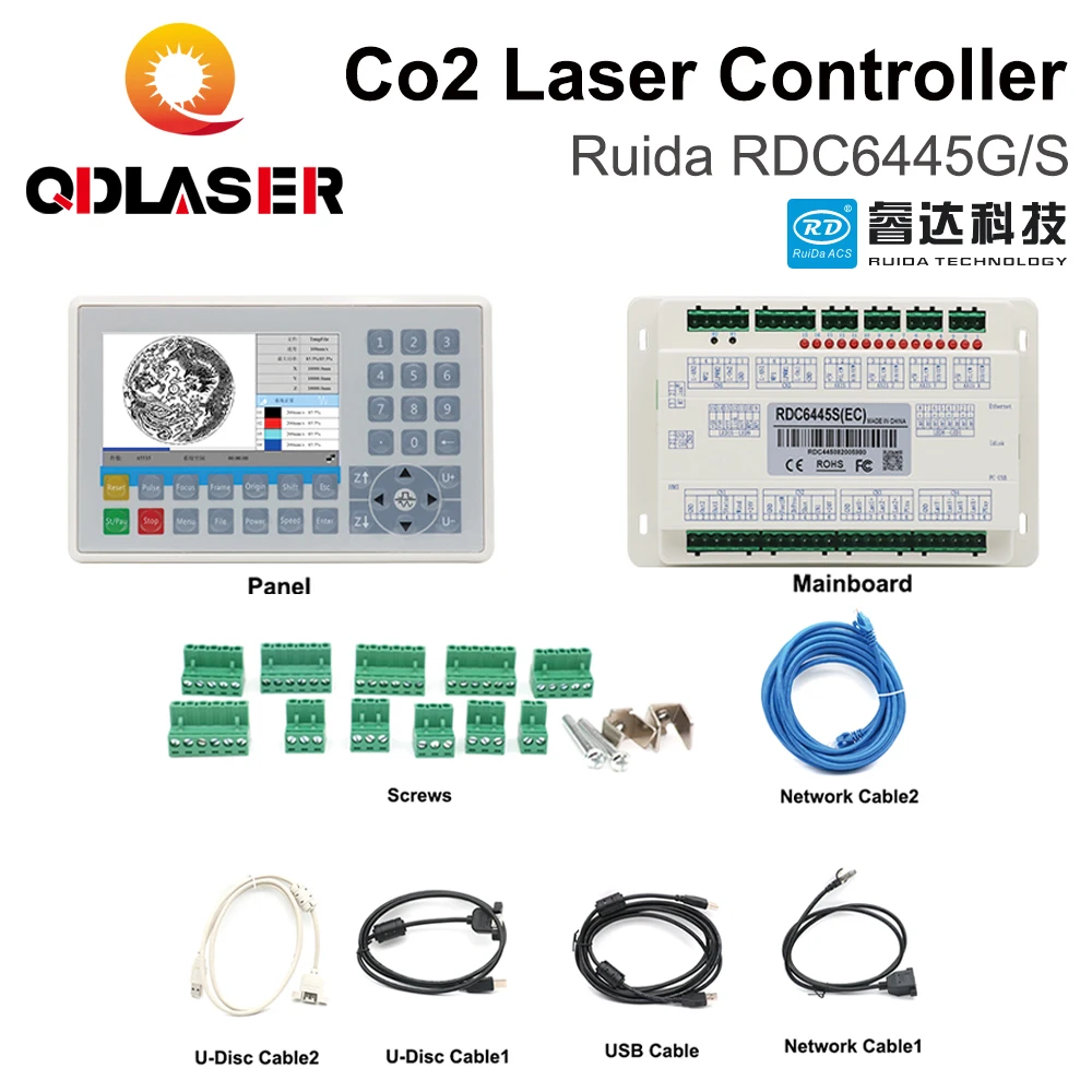 QdLaser切断機用コントローラー,rdc6445 rdc6445g s,rdc6442 rdc6442Gアップグレード