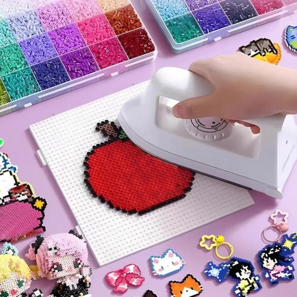 2.6mm Size Perler Hama Beads Premium Small Bean High Quality 3D Puzzle Beads 48/72/96/120 Colors Three-dimensional