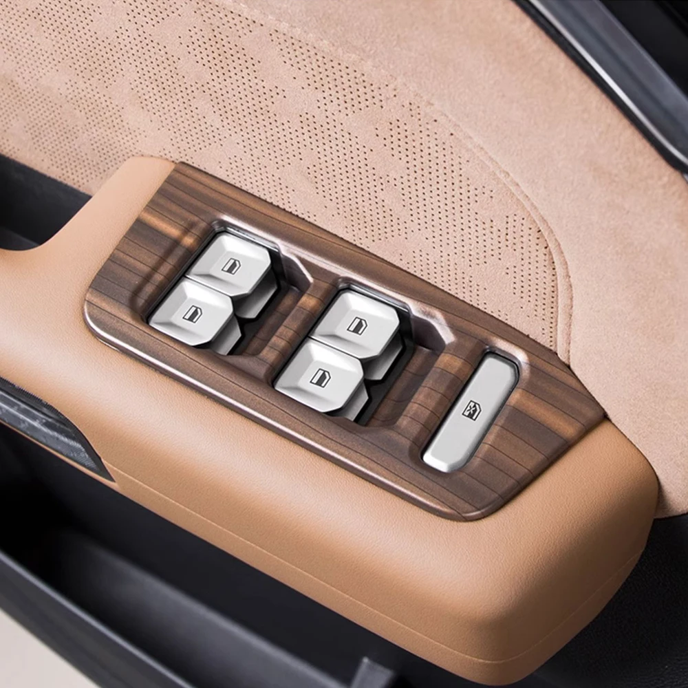 Good Quality New For Chery Jetour Traveler T2 Peach Wood Grain Interior Sticker Gear Shift Air Outlet Car Interior Special Acces