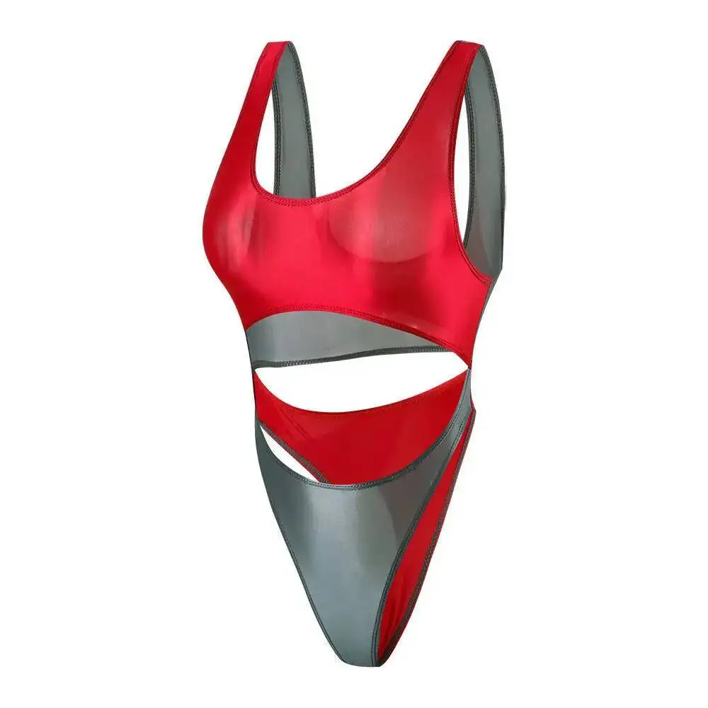 Summer See Through Sexy One Piece Body Suits Bodysuit Thin Women Plus Size Sexy Romper