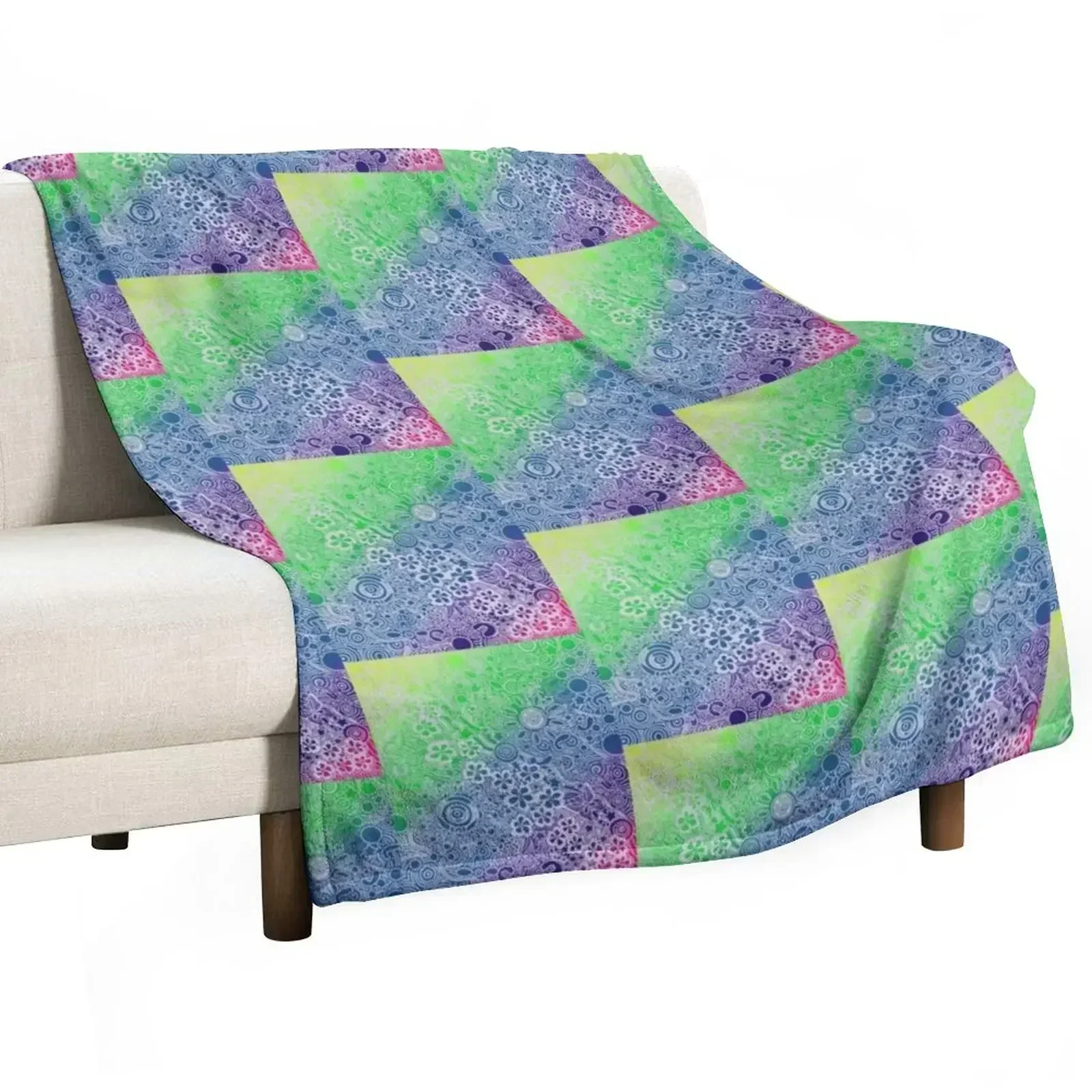 Land of the dreamtime and connection to country Throw Blanket Comforter Decoratives Luxury anime Plaid Furrys Blankets