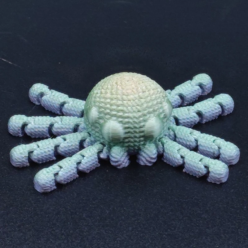 Pulpo impreso en 3D, caballo impreso en 3D, Animal impreso, hogar, oficina, manualidades de escritorio, adorno, regalos creativos, juguete de Animal impreso en 3D