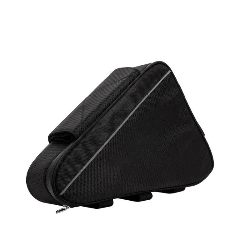 36V 48V 60V 72V E-BIKE Electric Bicycle Triangle Battery Bag Black Bicycle Frame Triangle Bags Max load 126 cells Waterproof