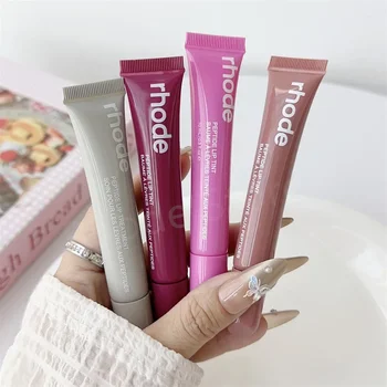 Rhode Summer Lip Moisturizer Lip Balm Smoothing Lipstick Lines Lasting Nourishing Women Daily Care Makeup Gloss Care Makeup Girl