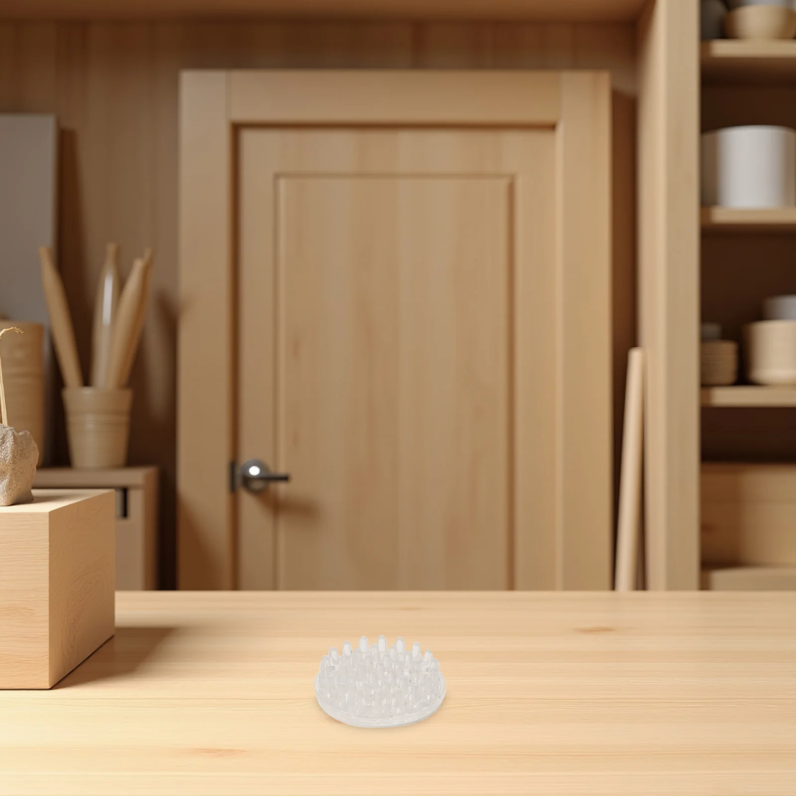 

4pcs Chair Leg Covers Carpet Protector Transparent Feet Protectors Desk Foot Sleeve Non Slip Plastic Furniture Pads Table Leg