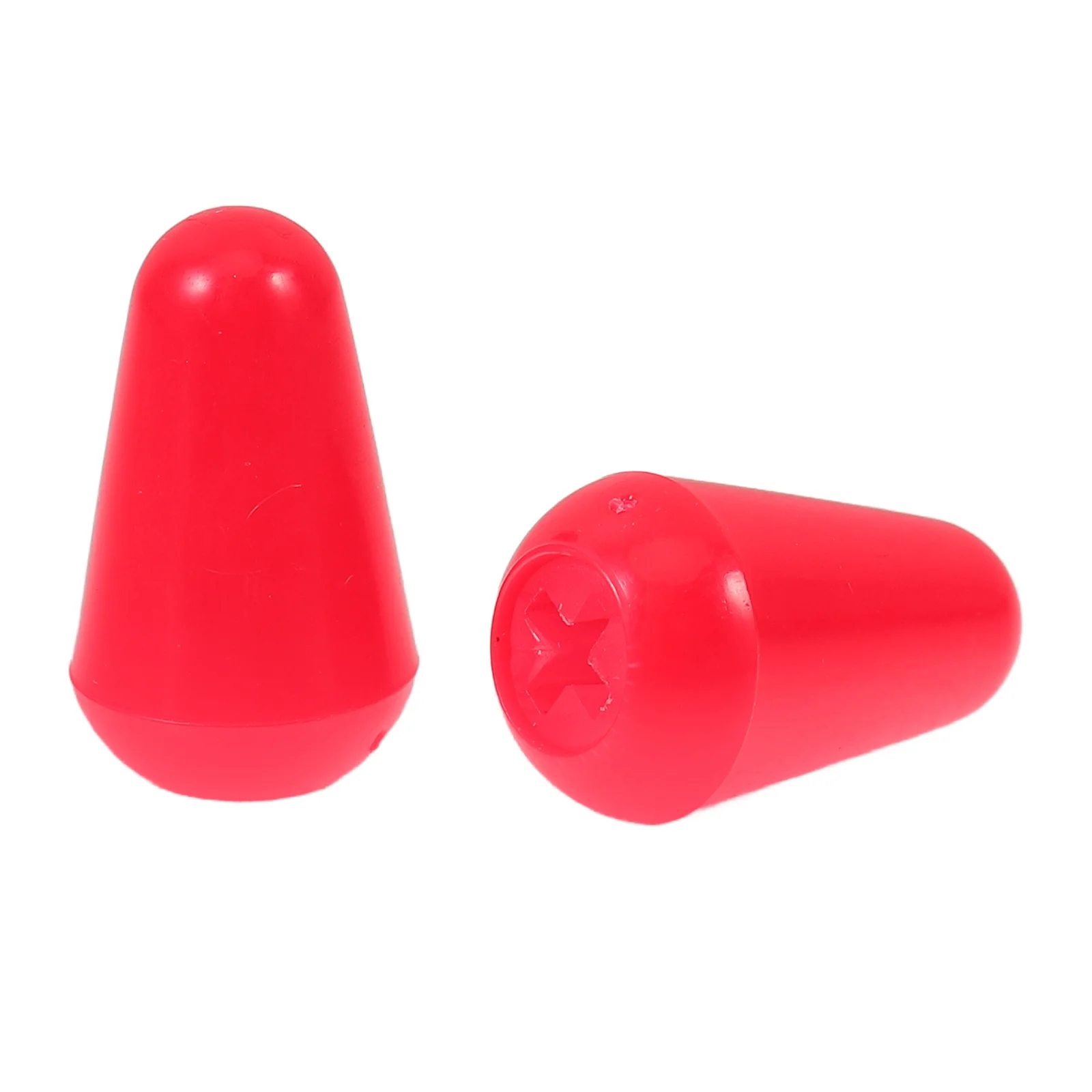 

2pcs Electric Guitar Pickup Toggle Tip Caps Replacement Durable Guitar Accessories Knob Switch Tips For Threaded Parts